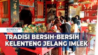 Tradisi Bersih-bersih Kelenteng Jelang Imlek di Rembang