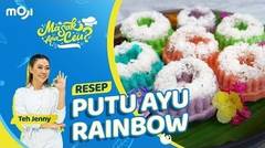 RESEP PUTU AYU RAINBOW, LEMBUT DAN EMPUK | MASAK APA CEU? - Moji