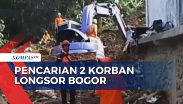 Tim SAR Gabungan Kembali Lanjutkan Pencarian 2 Korban Tanah Longsor di Kota Bogor