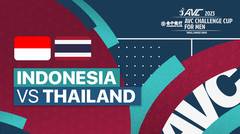 Full Match | Indonesia vs Thailand | AVC Challenge Cup for Men 2023 2023