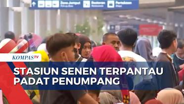 Stasiun Senen Jakarta Ramai, Mayoritas Penumpang Tujuan Surabaya, Bandung dan Yogyakarta!