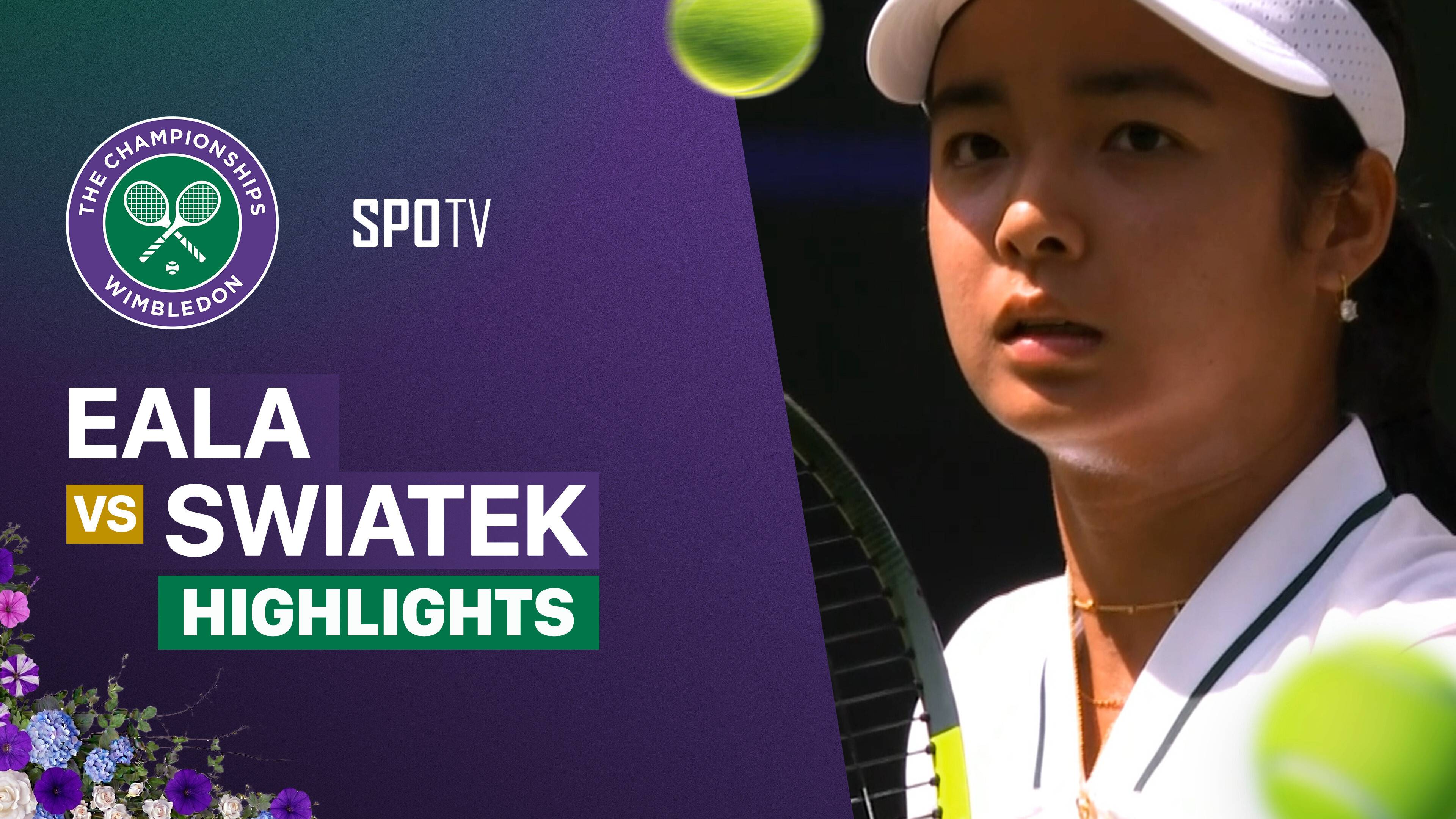 Alexandra Eala vs Iga Swiatek - Ladies' Singles Third Round | Wimbledon 2026