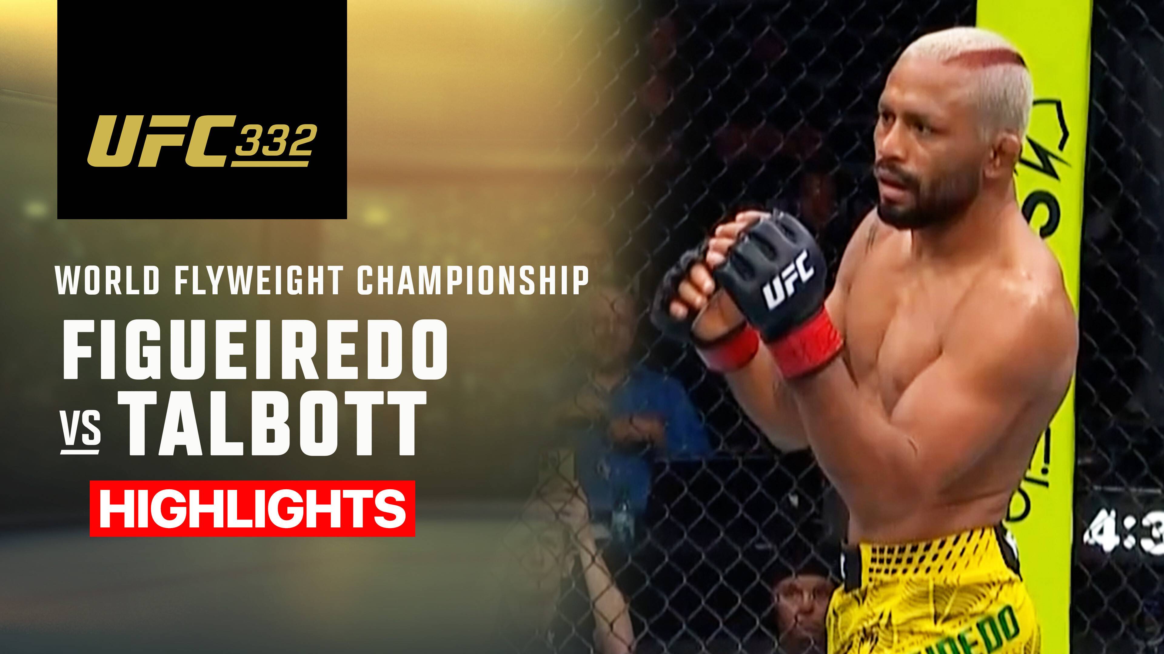 Deiveson Figueiredo vs Payton Talbott - Bantamweight | UFC 332