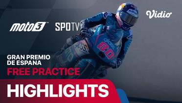 MotoGP 2024 Round 4 - Gran Premio de Espana Moto3: Free Practice - Highlights  | MotoGP 2024