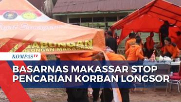 Basarnas Makassar Tutup Operasi SAR Korban Longsor di Luwu, Sulsel