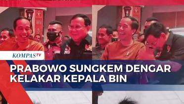 Dengar Kelakar Kepala BIN, Prabowo Sungkem ke Jokowi