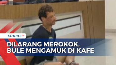 Viral! Bule di Bali Ngamuk di Kafe Gegara Ditegur Merokok