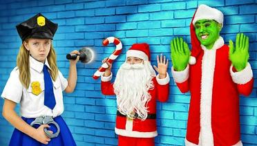 Gadis vs Grinch! Slava & Santa menyelamatkan Natal