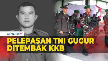 Momen Pemakaman Jenazah Kopda Hendrianto Prajurit TNI Gugur Ditembak KKB