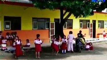 VIDEO: Trauma, 2 Siswi Dihukum Guru Makan Lem Absen Sekolah