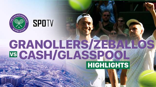 Marcel Granollers/Horacio Zeballos vs Julian Cash/Lloyd Glasspool - Highlights | Wimbledon 2025