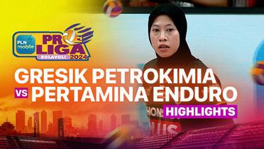 Final Four Putri: Gresik Petrokimia Pupuk Indonesia vs Jakarta Pertamina Enduro - Highlights | PLN Mobile Proliga 2025