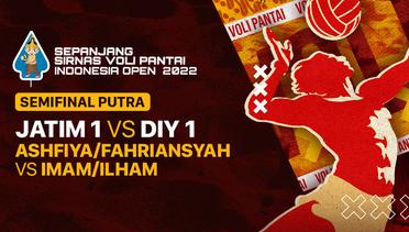Full Match | Semifinal Putra 1 | JATIM 1:  Ashfiya/Fahriansyah vs DIY 1: Imam/Ilham | Sirnas Voli Pantai 2022