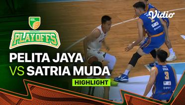 Highlights | Game 1: Pelita Jaya Bakrie Jakarta vs Satria Muda Pertamina Jakarta | IBL Semifinals 2023