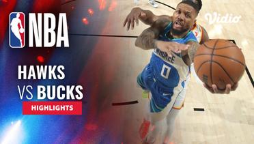 Atlanta Hawks vs Milwaukee Bucks - Highlights | NBA Regular Season 2023/24