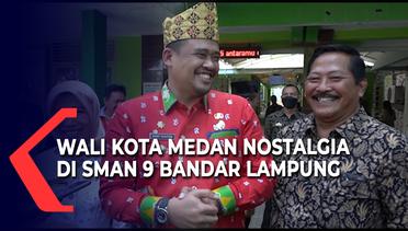 Walikota Medan Nostalgia di SMAN 9 Bandar Lampung
