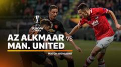 Full Highlight - AZ Alkmaar Vs Manchester United | UEFA Europa League 2019/20