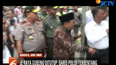 Gubernur Jawa Timur Tinjau Lokasi Tanah Ambles di Surabaya - Liputan 6 Terkini