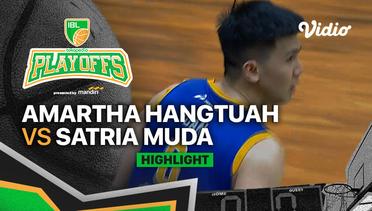 Highlights | Game 2: Amartha Hangtuah vs Satria Muda Pertamina | IBL Playoffs 2022