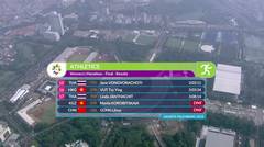 Full Highlight Atletik Maraton Putri | Asian Games 2018