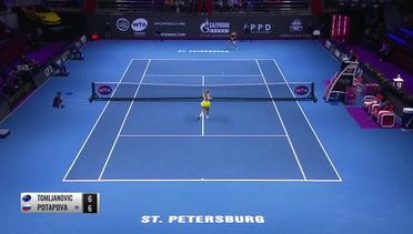 Match Highlight | Anastasia Potapova 2 vs 0 Ajla Tomljanovic | WTA ST Petersburg Ladies Trophy 2020
