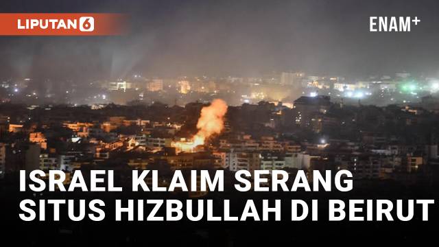 Video Militer Israel Klaim Menunjukkan Serangan Terhadap Situs Hizbullah di Beirut