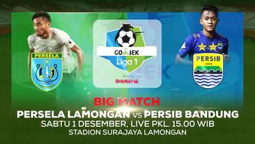 BIG MATCH! Persela Lamongan vs Persib Bandung - 1 Desember 2018