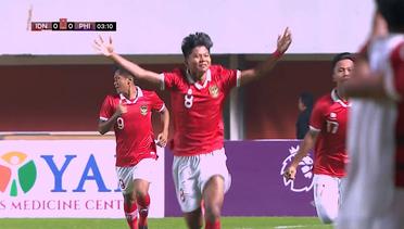 Serangan Balik Cepat!! Bunuh Diri!! Berlari Cepat Arkhan (IDN) Dan Miss Komunikasi Pertahanan Dan Kiper Hingga Bola Masuk Gawang!! 1-0 Untuk Indonesia | Piala AFF U-16