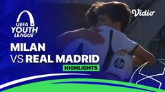 Milan vs Real Madrid - Highlights | UEFA Youth League 2023/24