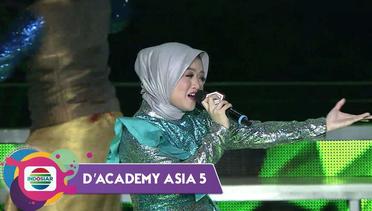 SPEKTAKULER!! Syafiqah Rosli-Brunei Darussalam "Cindai" Raih 4 SO Komentator - D'Academy Asia 5