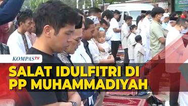 Situasi Pelaksanaan Salat Idulfitri di PP Muhammadiyah Menteng