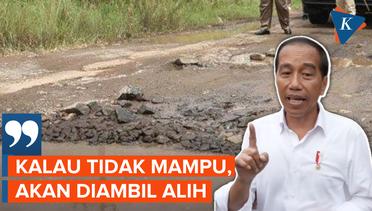 Soal Jalan Rusak di Lampung, Jokowi Akan Serahkan ke Kementerian PUPR