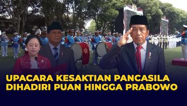 Dipimpin Jokowi, Upacara Hari Kesaktian Pancasila Dihadiri Puan Hingga Prabowo