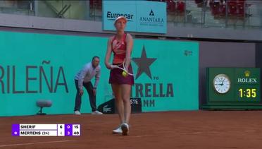 Mayar Sherif vs Elise Mertens - Highlights | WTA Mutua Madrid Open 2023
