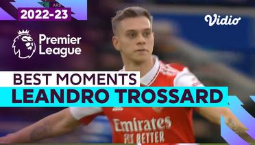 Aksi Leandro Trossard | Leicester vs Arsenal | Premier League 2022/23