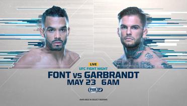 Rob Font vs Cody Garbrandt | UFC Fight Night