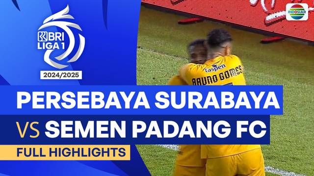 Persebaya Surabaya VS Semen Padang FC  - Full Highlights | BRI Liga 1 2024/25