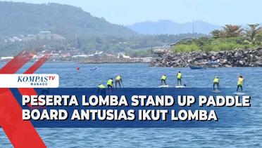 Lomba Stand Up Paddle Board Juga Diikuti Dari Peserta Luar Daerah