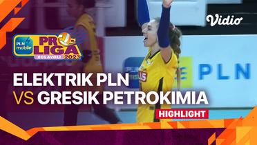 Highlights | Jakarta Elektrik PLN vs Gresik Petrokimia Pupuk Indonesia | PLN Mobile Proliga Putri 2023