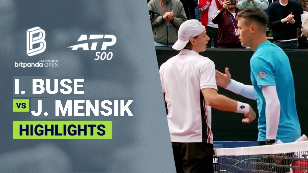 Ignacio Buse vs Jakub Mensik - Round 2 (M1 Court) | ATP 500: bitpanda Hamburg Open 2026