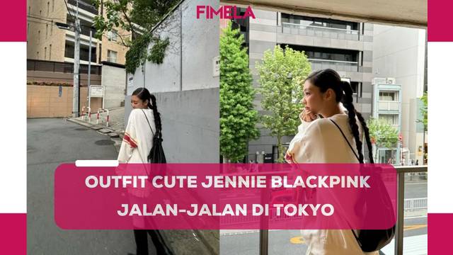 8 Potret Jennie BLACKPINK yang Memesona Jalan-Jalan di Tokyo, Super Cute dengan Rambut Kepang Dua