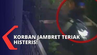 Aksi Jambret Terekam CCTV di Jakarta Utara, Pelaku Rampas Ponsel Perempuan di Jalan!