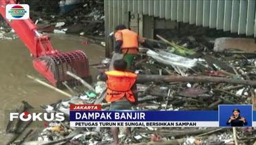 Dampak Banjir Kiriman, Sampah di Pintu Air Manggarai Menggunung - Fokus Sore