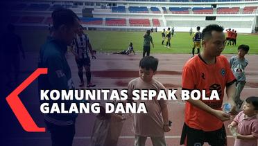 Komunitas Sepak Bola Galang Dana Untuk Korban Gempa