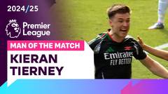 Man of the Match: Kieran Tierney | Southampton vs Arsenal | Premier League 2024/25