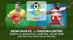 Laga Panas! Sriwijaya FC vs Madura United - 11 Agustus 2018