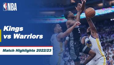 Match Highlights | Sacramento Kings vs Golden State Warriors | NBA Playoffs 2022/23