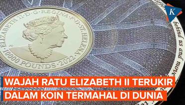 Jelang 1 Tahun Wafat, Ratu Elizabeth Dapat Penghargaan Koin Termahal di Dunia
