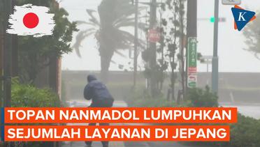 Topan Nanmadol Mulai Menghantam Jepang, Waspada Sungai Meluap dan Tanah Longsor