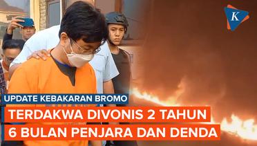Terdakwa Kebakaran Bromo Divonis 2 Tahun 6 Bulan Penjara dan Denda Rp 3 Miliar